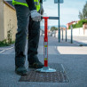 Mini lève plaque d'égoût aimanté - Mini Liftplaq plus