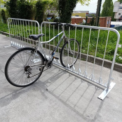 Rack vélos modulable et mobile 11 emplacements autoportante