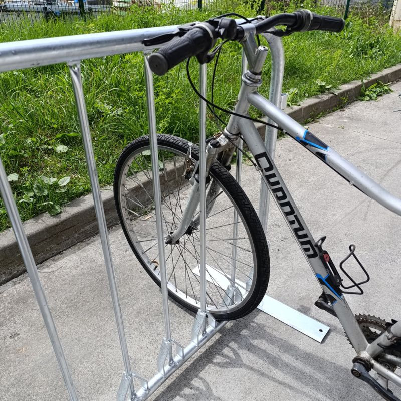 Rack vélos modulable et mobile 11 emplacements autoportante