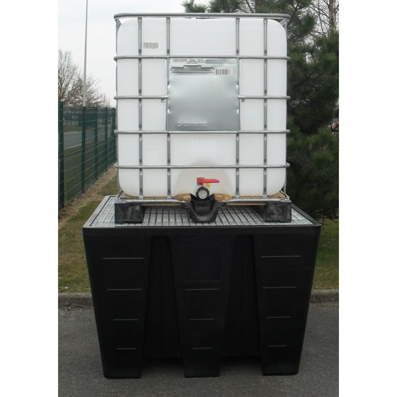 Plateforme de rétention pour cuves IBC en polypropylène