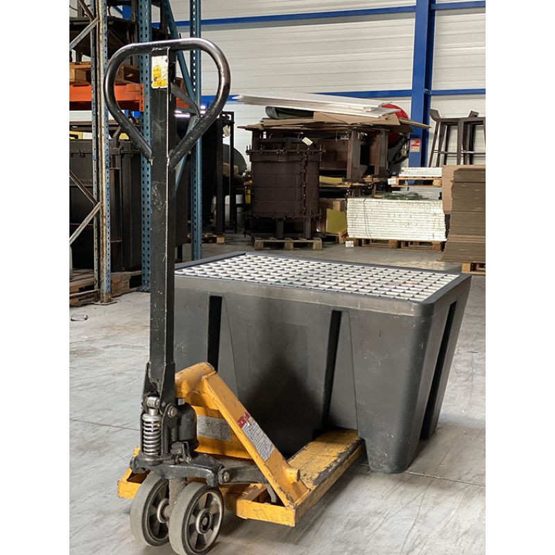 Plateforme de rétention pour cuves IBC en polypropylène