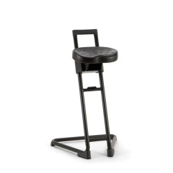 Siège assis debout Linea STARK ergonomique &amp; réglable - Polyuréthane