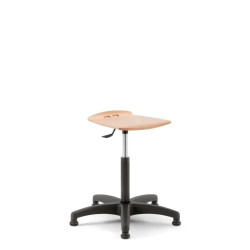 Tabouret technique assis debout BOW - Bois