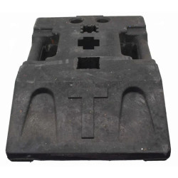 Socle lestée 25 kg pour panneau de chantier