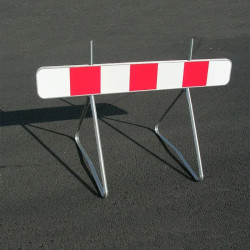 Lot de 2 supports pour panneau de chantier