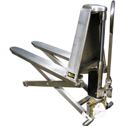 Transpalette manuel haute levée inox 316