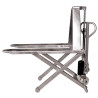 Transpalette manuel en inox 316 et haute levée - Stockman