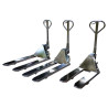 Transpalette manuel en inox 316 premium - Stockman