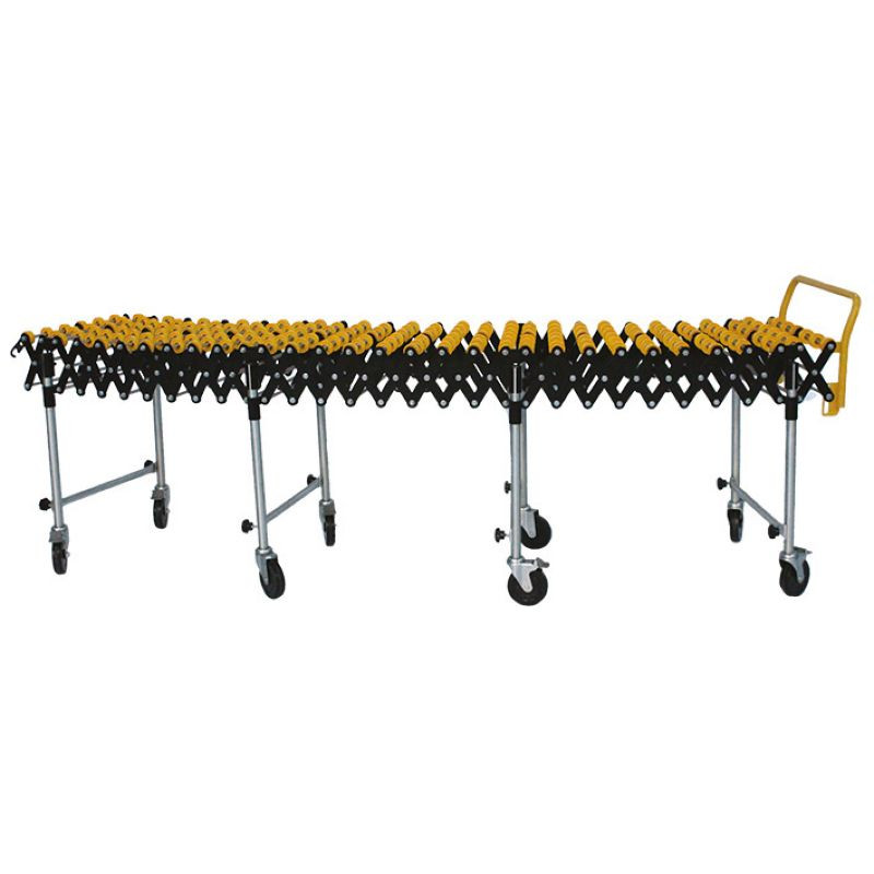 Convoyeur galets en plastique 70 kg par ml