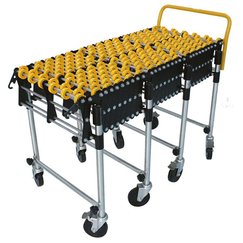 Convoyeur galets en plastique 70 kg par ml