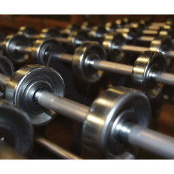 Convoyeur galets en acier 70 kg par ml