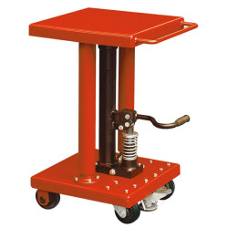 Table hydraulique de mise à niveau grande capacité