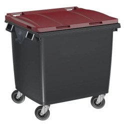 Conteneur poubelle 1000L 4 roues - Sulo