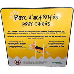 Panneaux explicatifs pour parcours d'agility