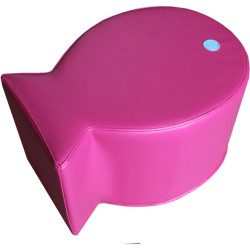 Pouf en mousse pour enfant de 4 à 6 ans - POISSON