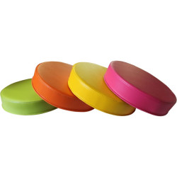 Coussin de sol rond en mousse pour enfant de tout âge