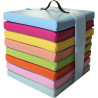 Lot de 8 coussins carré en mousse pour enfant de tout âge