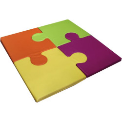 Tapis puzzle de motricité en mousse