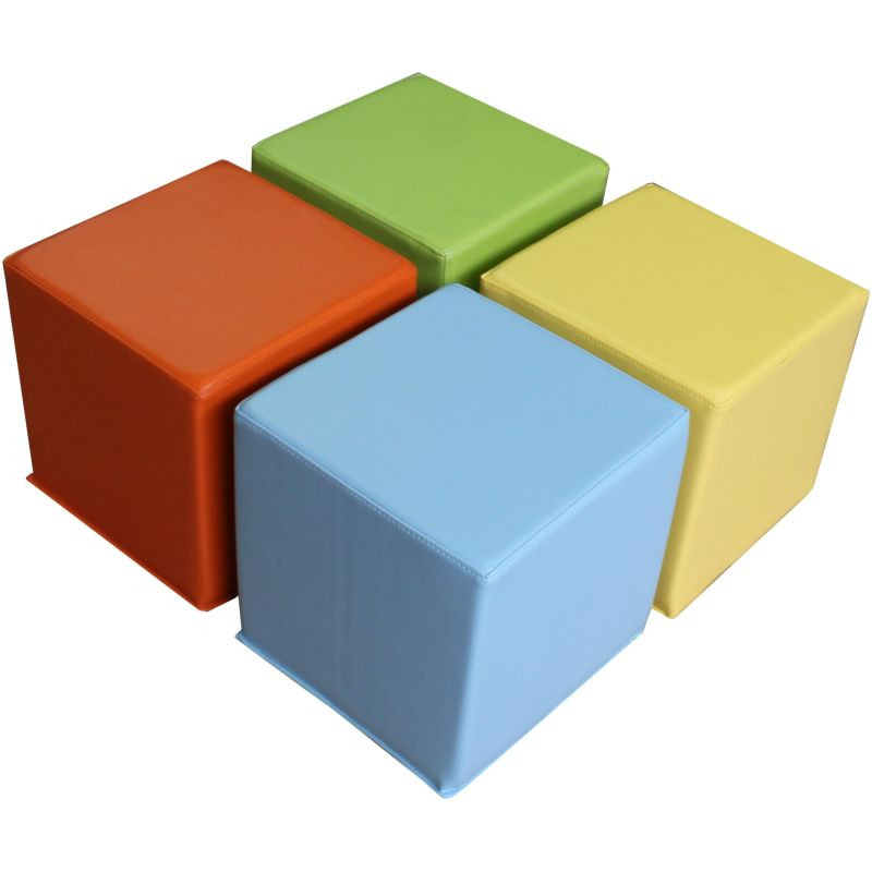 Pouf CUBE en mousse pour enfant