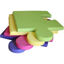 Tapis puzzle de motricité en mousse