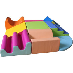 Pack 9 modules de motricité en mousse DECOUVERTE