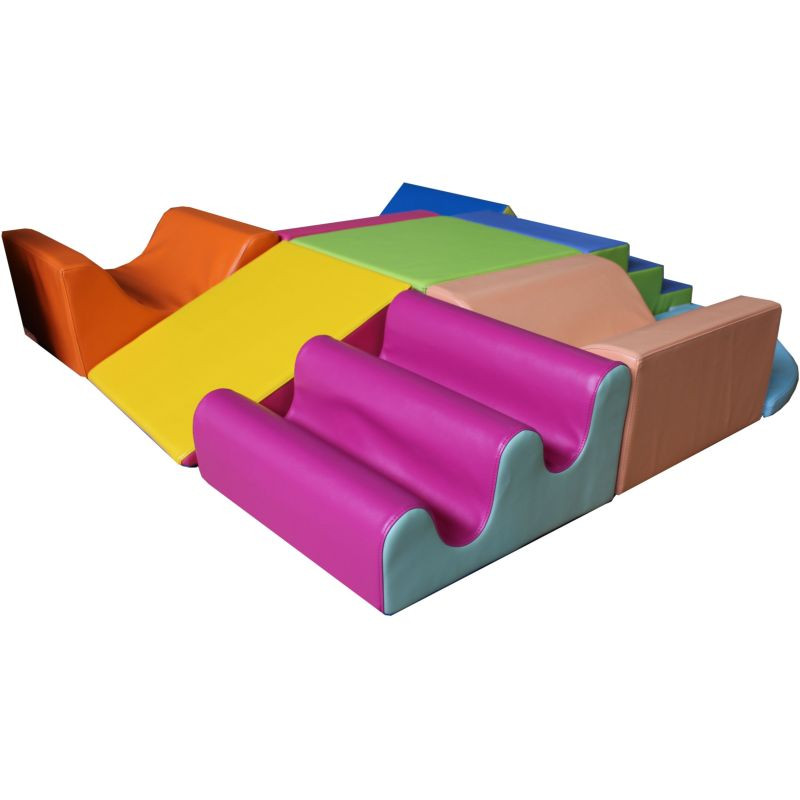 Pack 9 modules de motricité en mousse DECOUVERTE