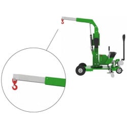 Rallonge pour grue à mât rotatif et bras électrique Miload 