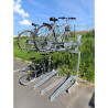 Rack à vélo deux étages Viso VELOLIFT - 8 rangements