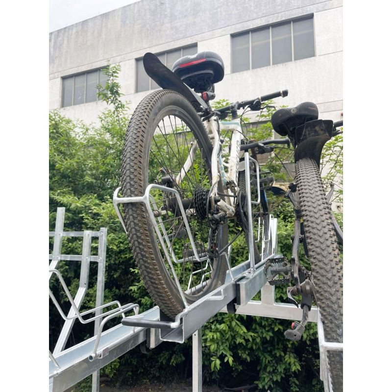 Rack à vélo deux étages Viso VELOLIFT - 8 rangements