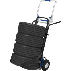 Porte pneus pour diables électriques DMEG