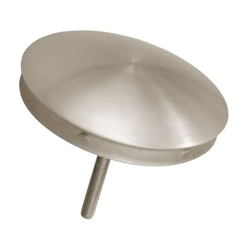 Borne inox anti intrusion tête bombée ou plate Cap Ferret