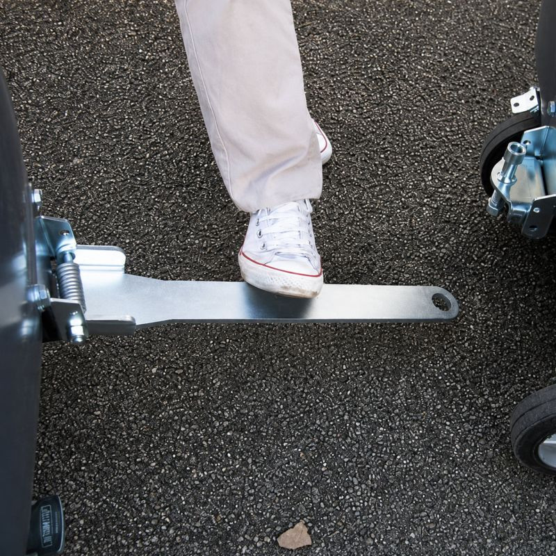 Attelage renforcé conteneur poubelle 4 roues Sulo et Contenur