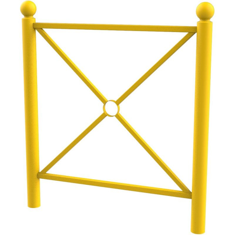 Barrière urbaine Boulogne L.102 ou 157 cm - Tête boule