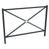 Barrière urbaine Milan L.147 cm - Tête plate