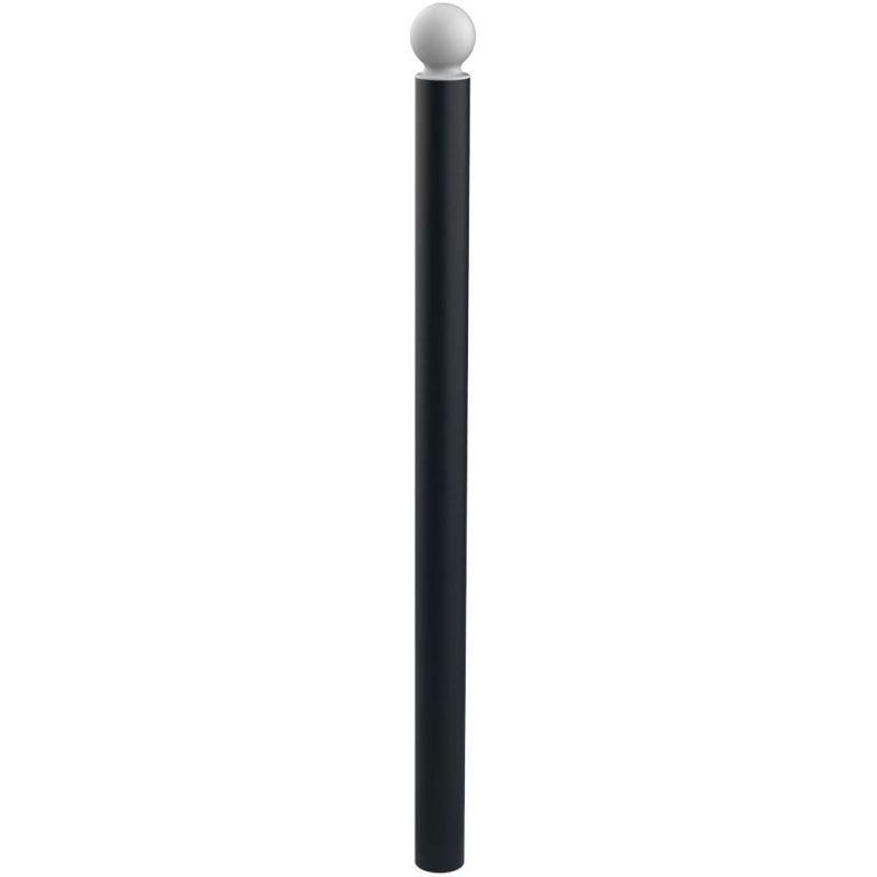 Potelet PMR tête boule Boulogne diamètre 76 mm