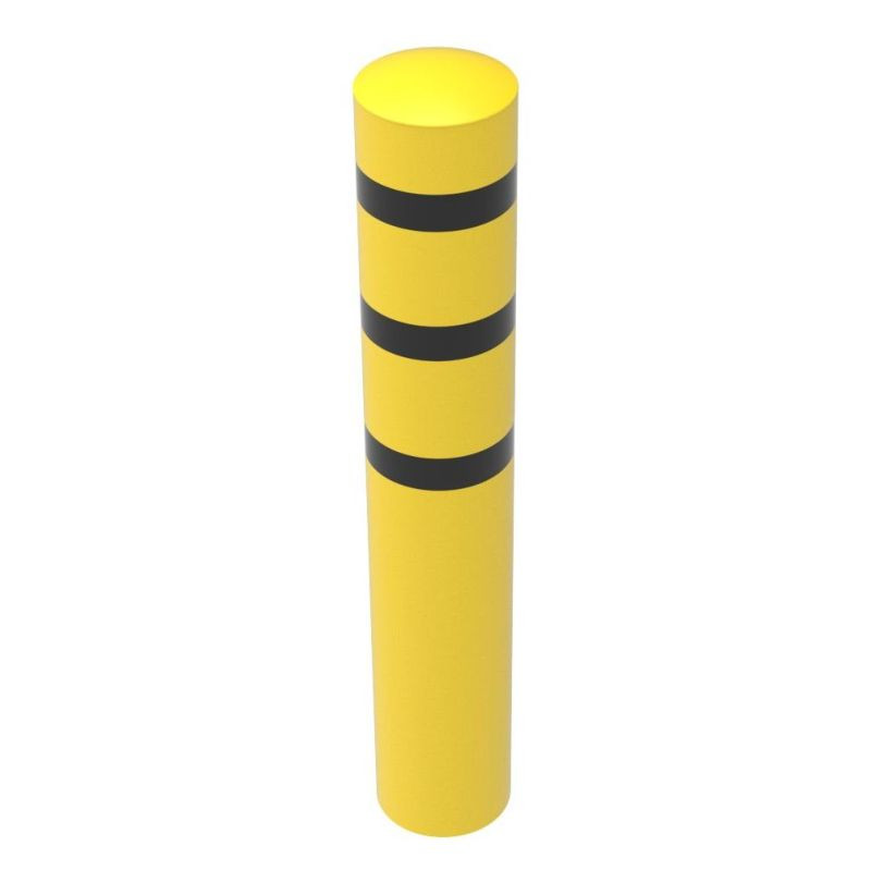 Borne de quai de chargement acier ou inox - D.25 ou 32 cm - H.150 cm