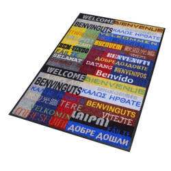 Tapis d'entrée personnalisé 170 Déco Design Washable