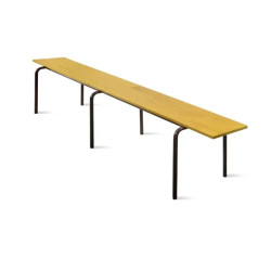 Banc empilable bois - Salle des fêtes & Vestiaire de sport