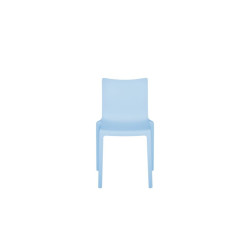 Chaise visiteur en polypropylène 100% recyclé Ocea