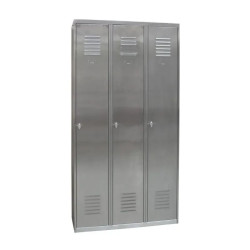Vestiaire inox industrie propre LIGNE50