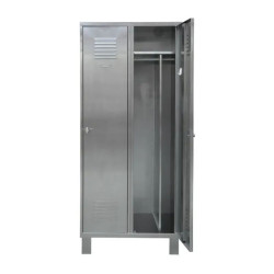 Vestiaire inox industrie salissante LIGNE50