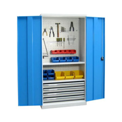 Armoire d'atelier à portes battantes