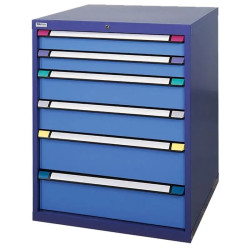 Armoire d'atelier 6, 7 ou 9 tiroirs