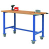 Etabli mobile hauteur fixe 94 cm