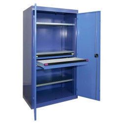 Armoire pour charges lourdes - 3 tiroirs + 2 tablettes