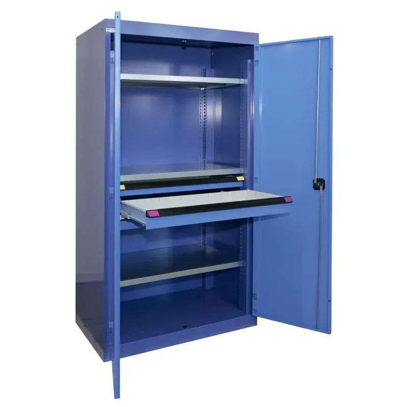 Armoire pour charges lourdes - 3 tiroirs + 2 tablettes