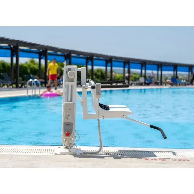 Siège ascenceur PMR de piscine fixe - AccessPool