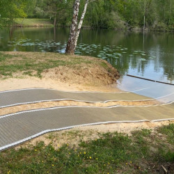 Tapis pour cale de mise à l'eau pour bateau et véhicule - Boat Ramp