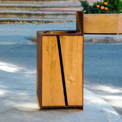 Corbeille de ville design Tor - Benito PA619