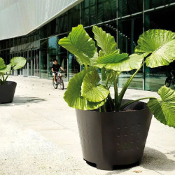 Jardinière de ville en acier Dara